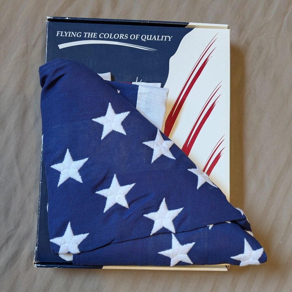 Flag Zone Heavy Duty Outdoor US Flag Flown Over US Capital 2010 3' x 5